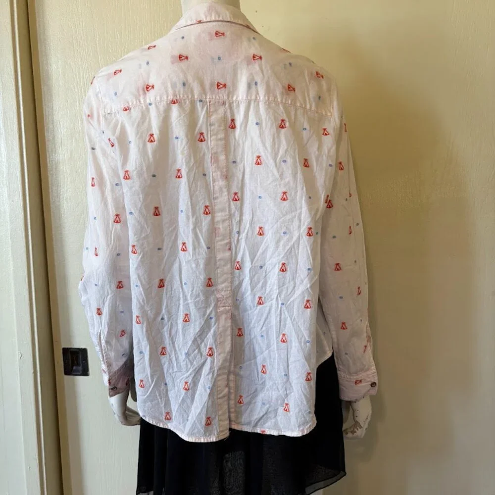 Maeve Miette Teepee Button Down Shirt 10